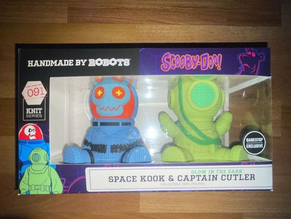 Handmade by Robots Scooby-Doo Space Kook & Captain Cutler Glow in the Dark 2-Pac